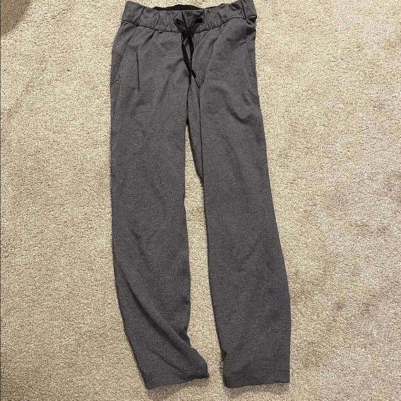 Lululemon Athletica Gray Athletic Pants - Picture 1 of 8